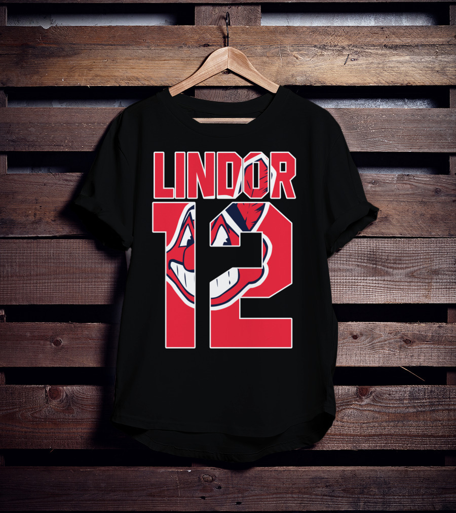 Lindor 12 Cleveland Indians T-Shirt