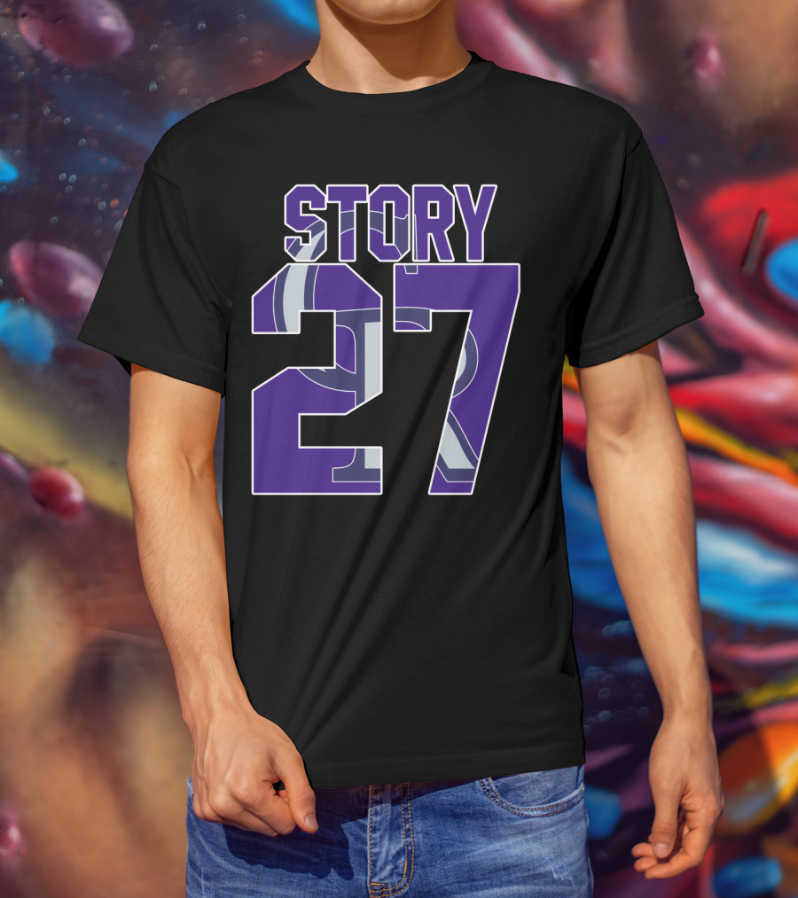 Colorado Rockies Story 27 Player Number T-Shirt