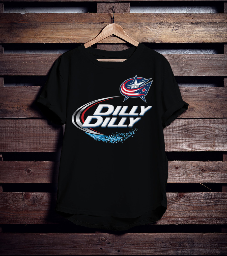 Columbus Blue Jackets Dilly Dilly Fan NHL Hockey T-Shirt
