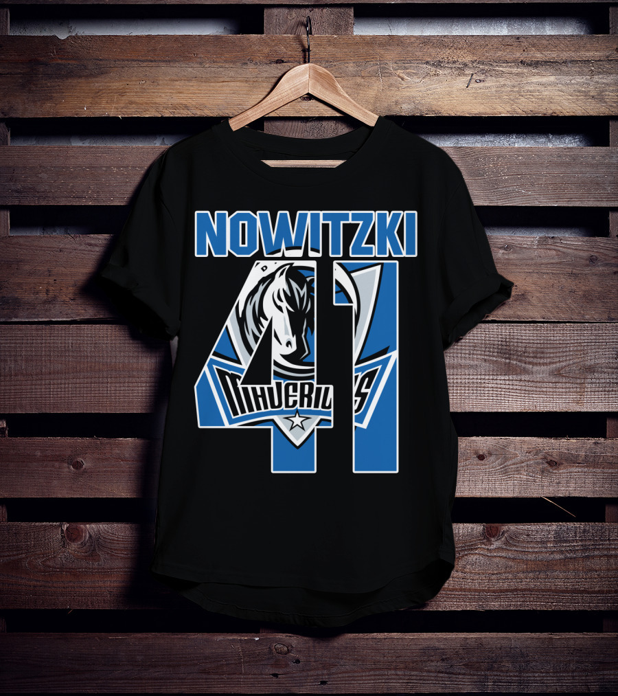 Nowitzki 41 Mavericks T-Shirt