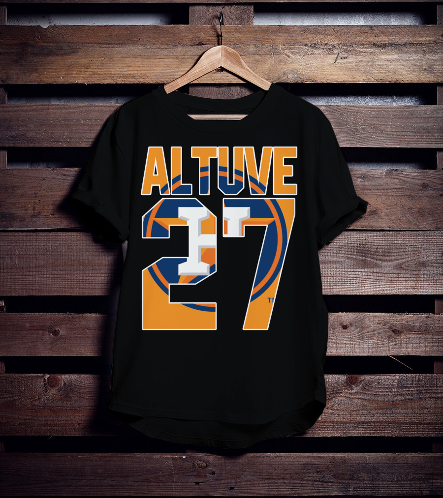 Altuve 27 Houston Astros Baseball T-Shirt