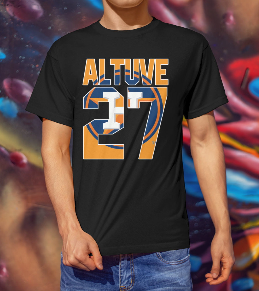 Altuve 27 Houston Astros Baseball T-Shirt