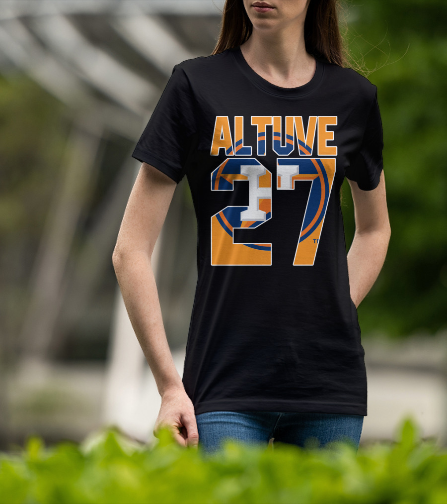 Altuve 27 Houston Astros Baseball T-Shirt