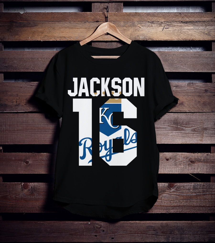 Kansas City Royals Jackson 16 KC T-Shirt