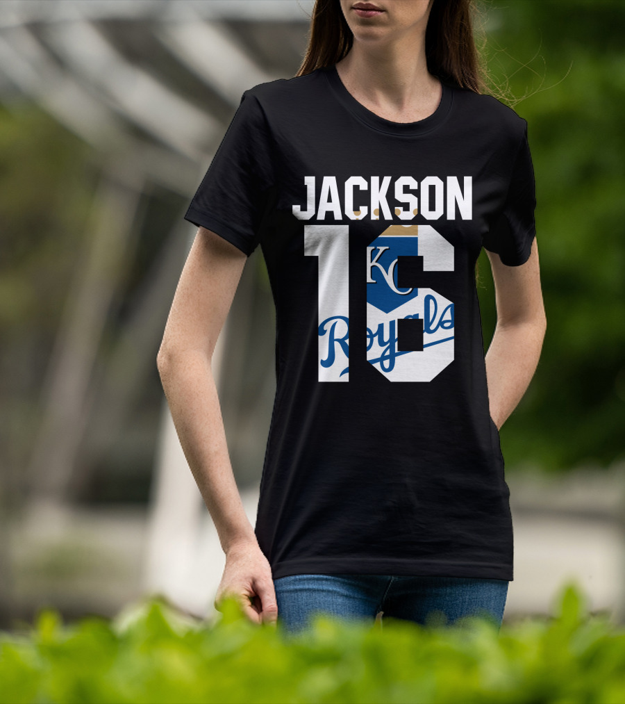 Kansas City Royals Jackson 16 KC T-Shirt