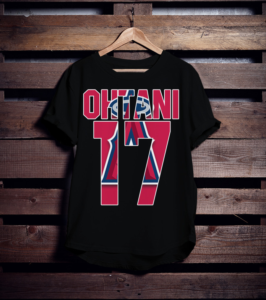Ohtani 17 Los Angeles Angels Iconic T-Shirt