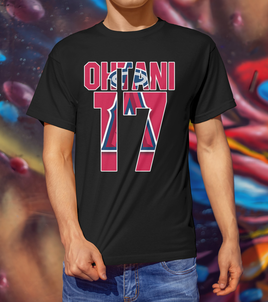 Ohtani 17 Los Angeles Angels Iconic T-Shirt