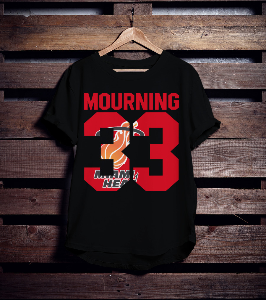 Mourning 33 Miami Heat T-Shirt