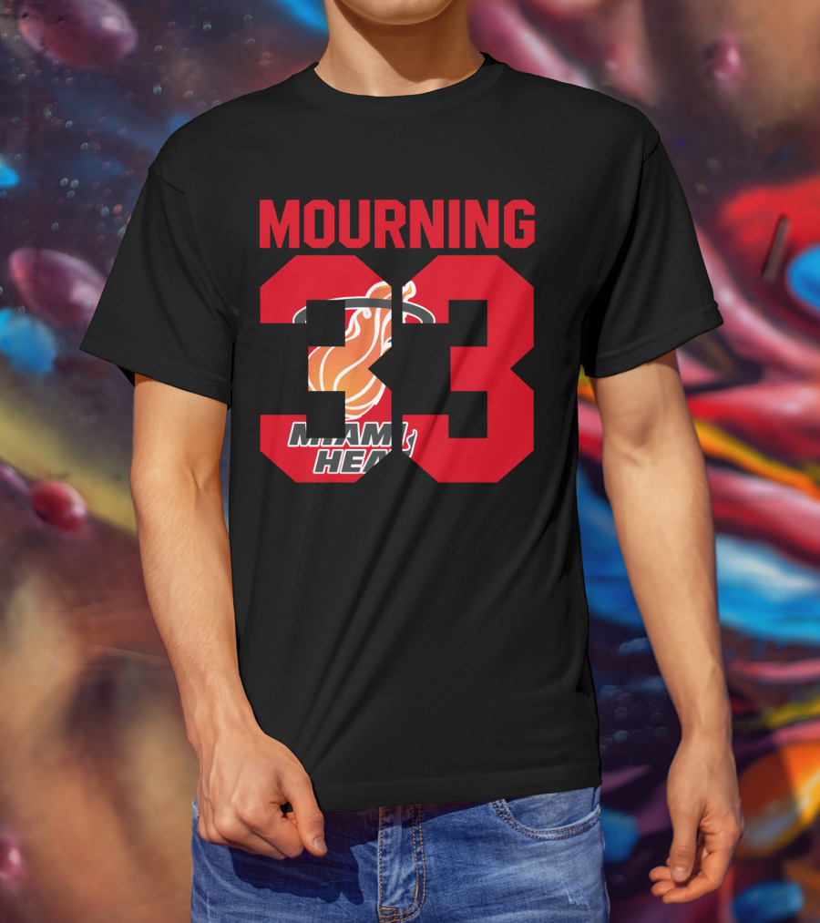 Mourning 33 Miami Heat T-Shirt