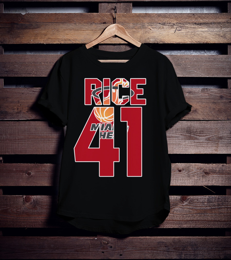 Glen Rice 41 Miami Heat Basketball Fan Essential T-Shirt