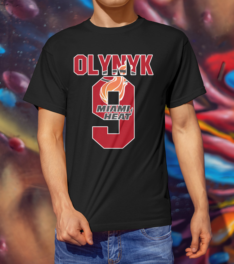Olynyk 9 Miami Heat T-Shirt