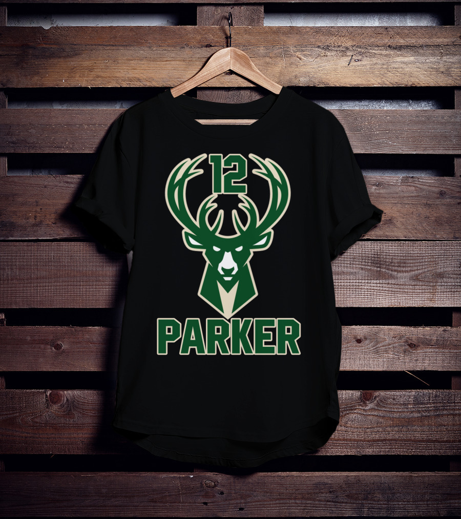 Milwaukee Bucks #12 Jabari Parker T-Shirt