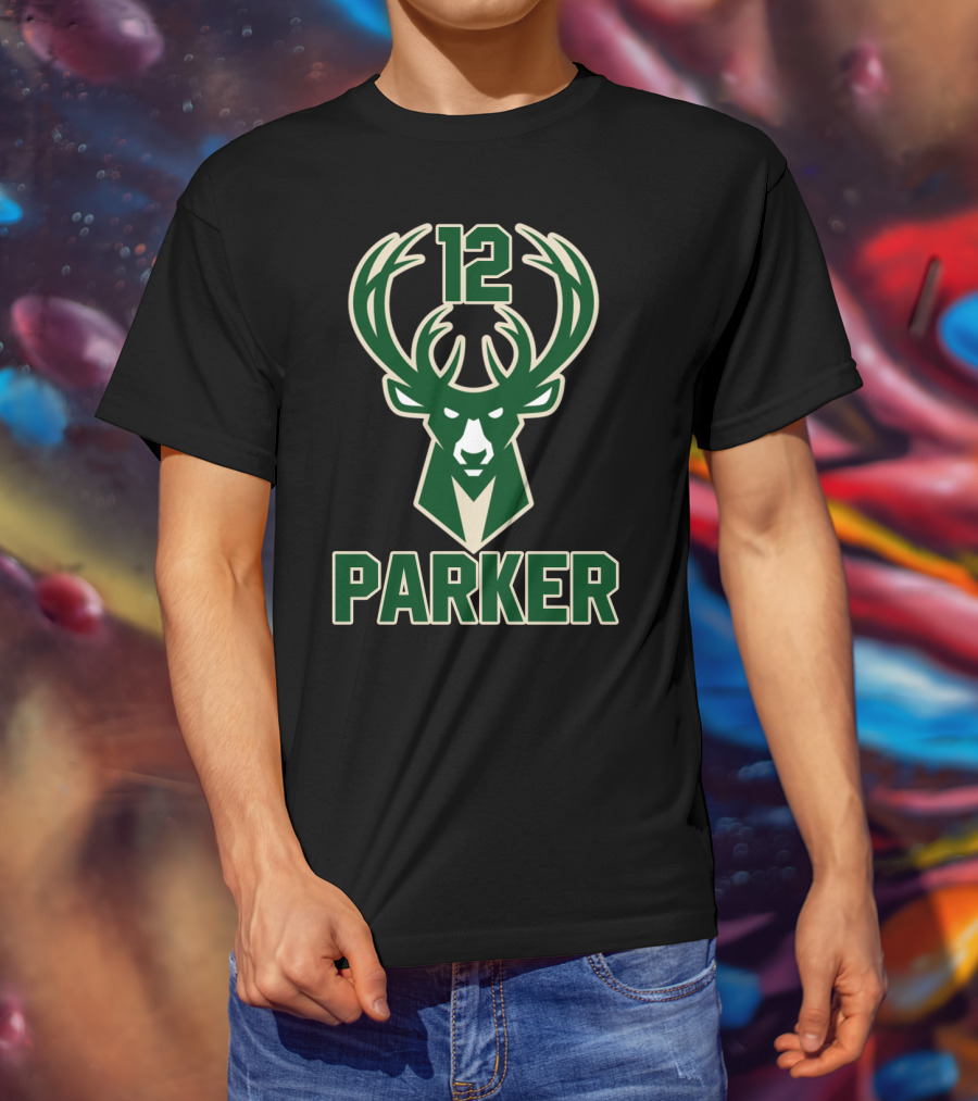 Milwaukee Bucks #12 Jabari Parker T-Shirt