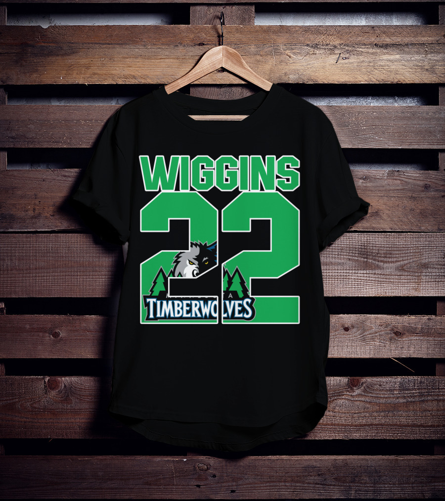 Wiggins 22 Minnesota Timberwolves T-Shirt