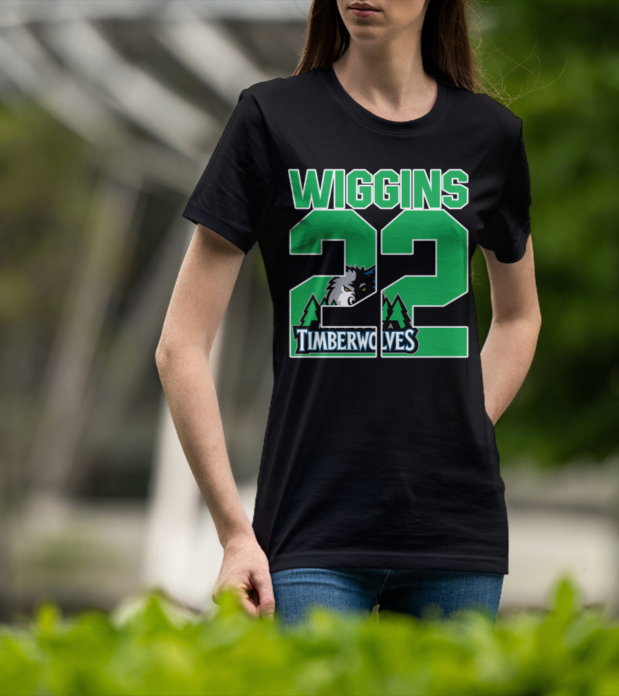 Wiggins 22 Minnesota Timberwolves T-Shirt