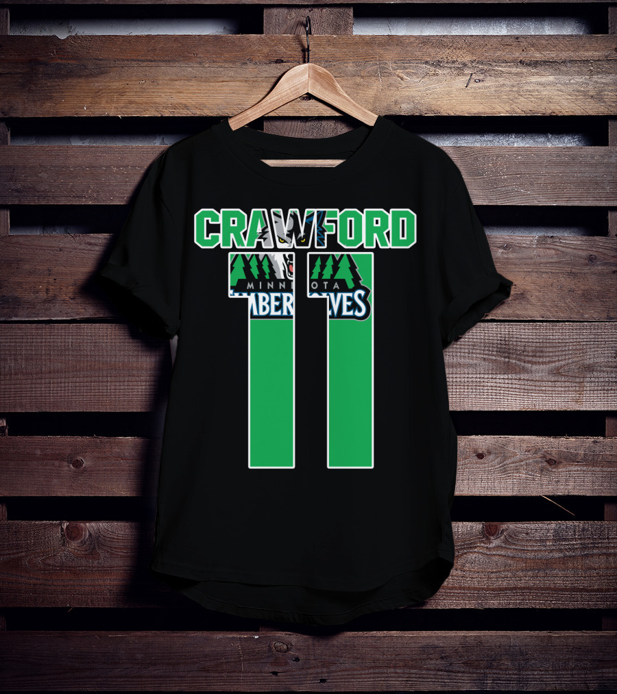 Crawford 11 Minnesota Timberwolves T-Shirt