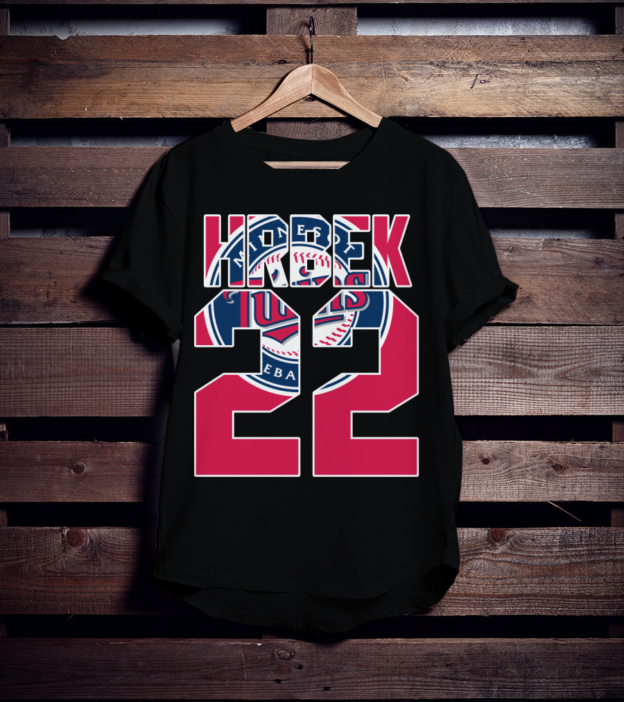 Minnesota Twins Kent Hrbek 22 Baseball Team T-Shirt