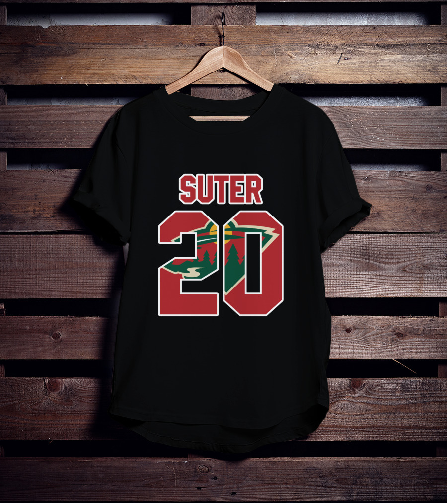 Minnesota Wild Suter 20 NHL Player Jersey T-Shirt