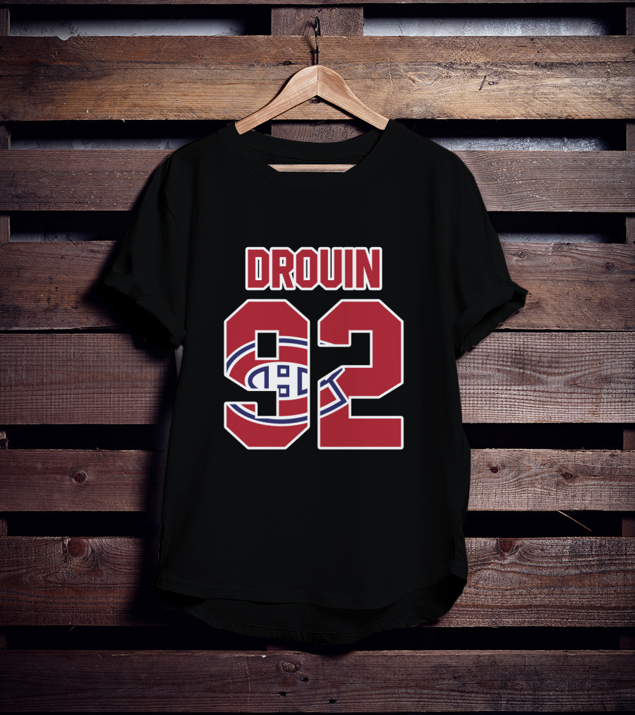Montreal Canadiens Jonathan Drouin 92 NHL T-Shirt