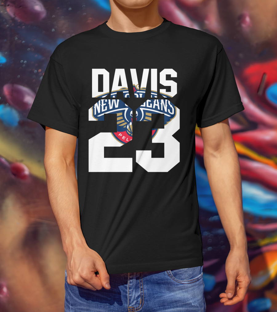 New Orleans Pelicans Anthony Davis 23 Nba T-Shirt