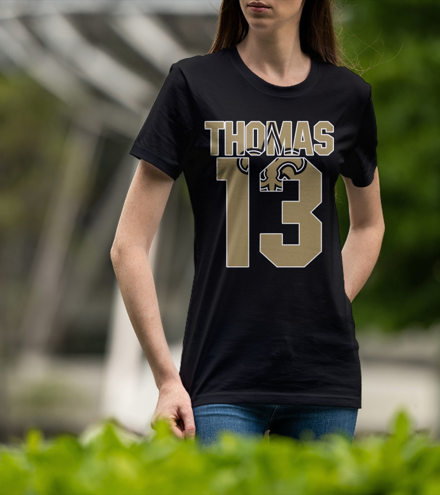 New Orleans Saints Thomas 13 Player Jersey T-Shirt