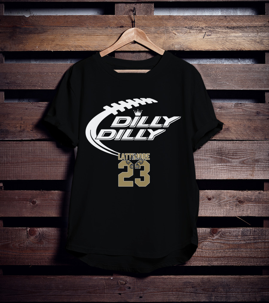 Dilly Dilly New Orleans Saints Lattimore T-Shirt