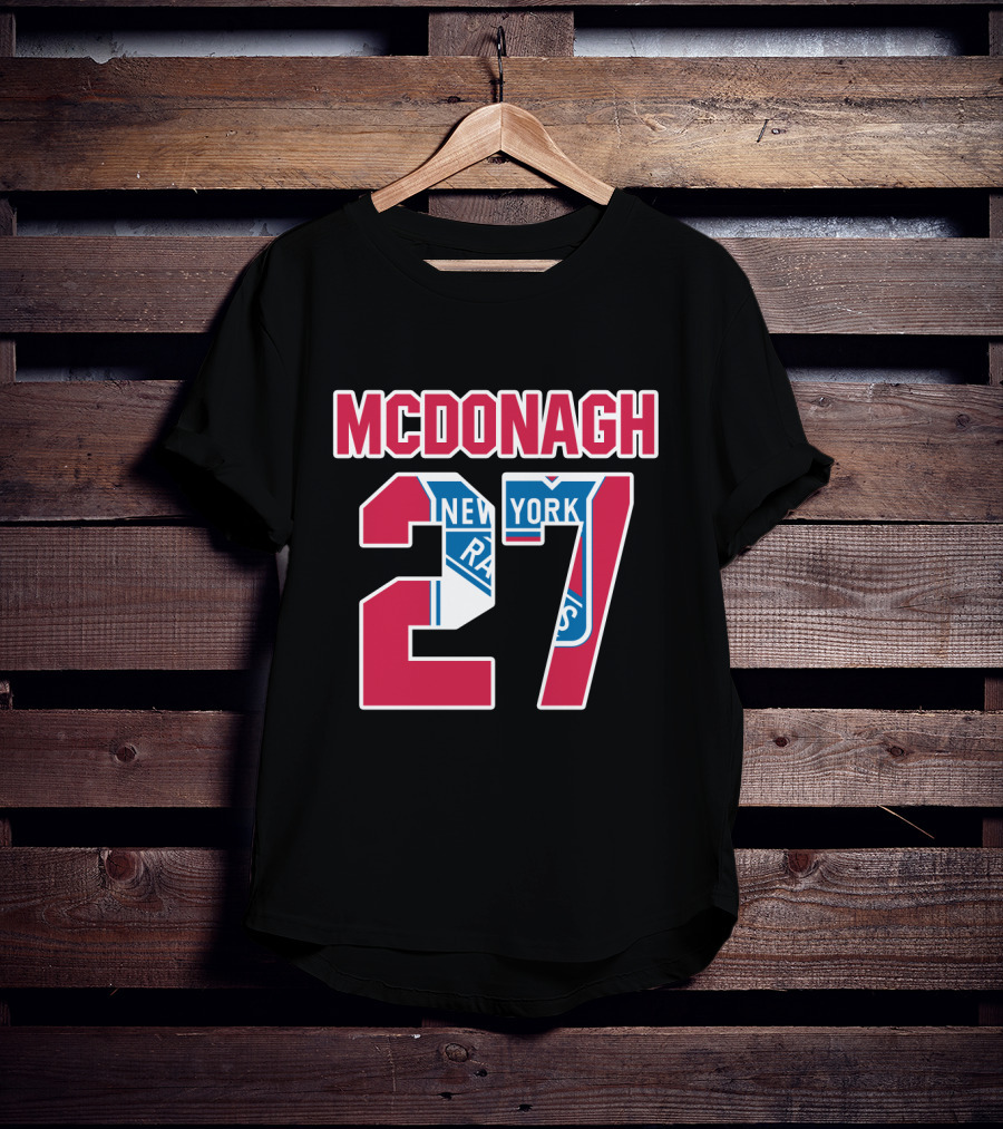 McDonagh 27 New York Rangers NHL T-Shirt