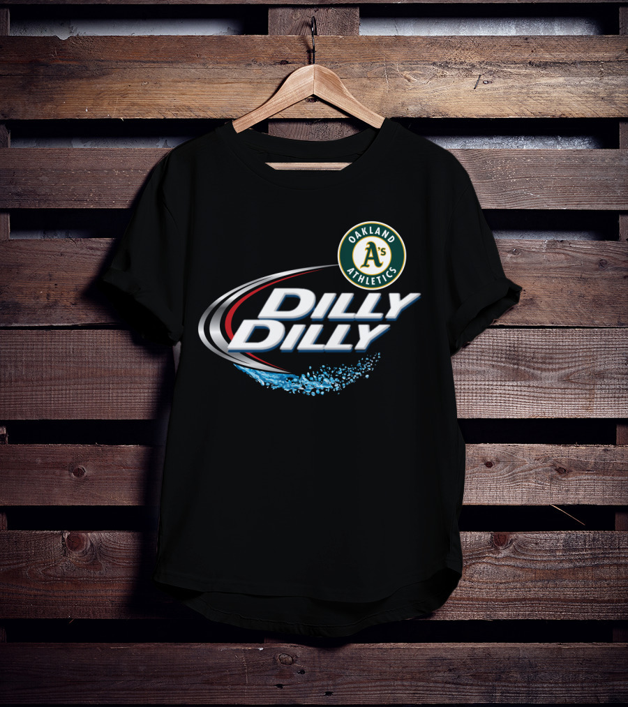Oakland Athletics Dilly Dilly Fast Splash Logo T-Shirt