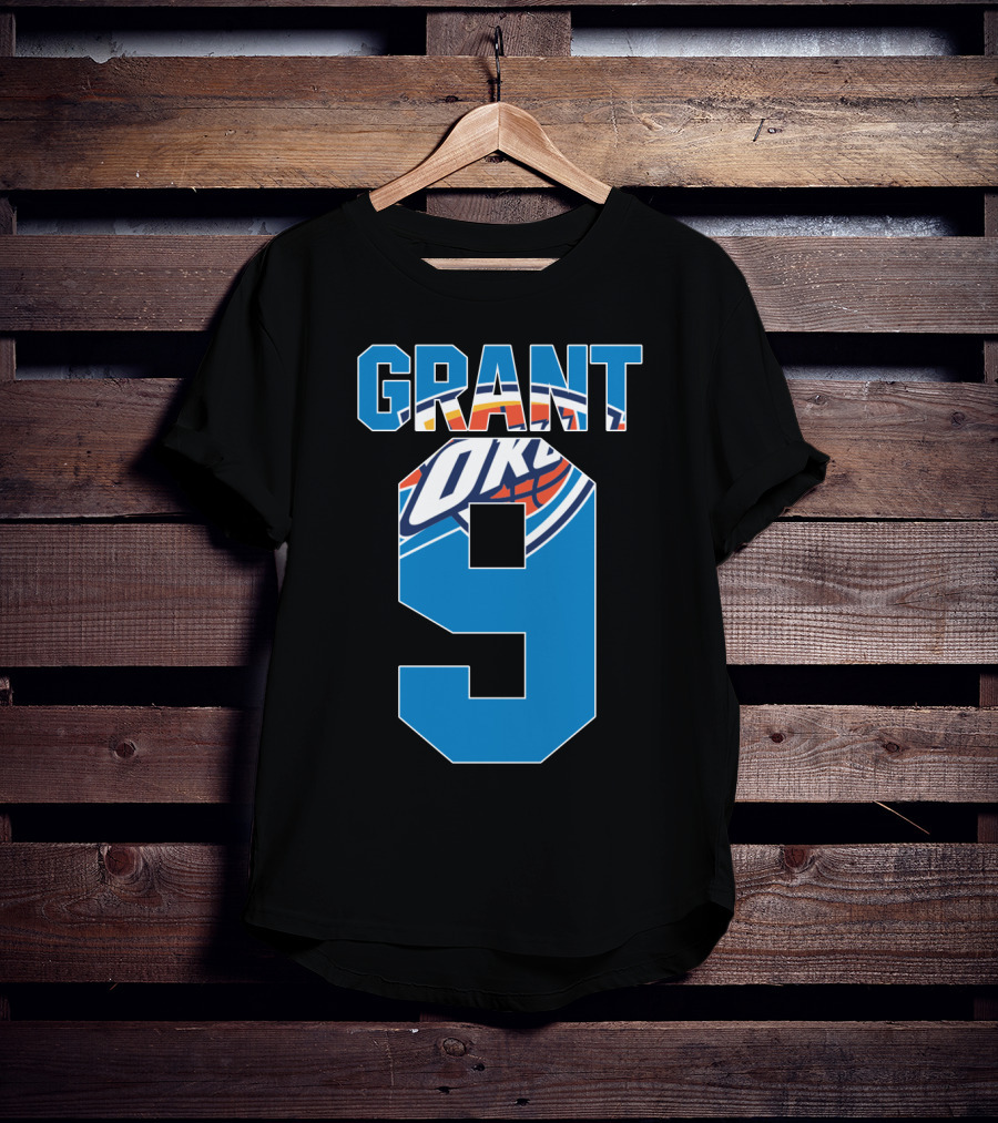 Oklahoma City Thunder Jerami Grant 9 Nba T-Shirt