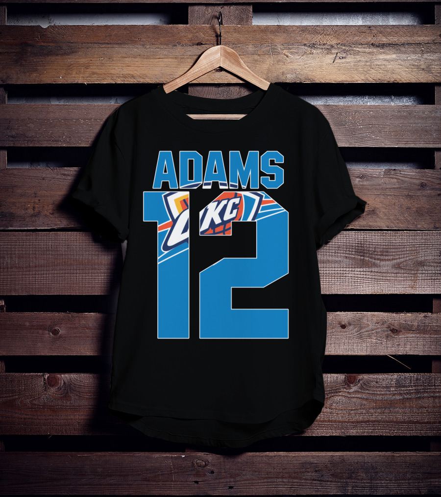 Adams 12 Okc Thunder Nba T-Shirt