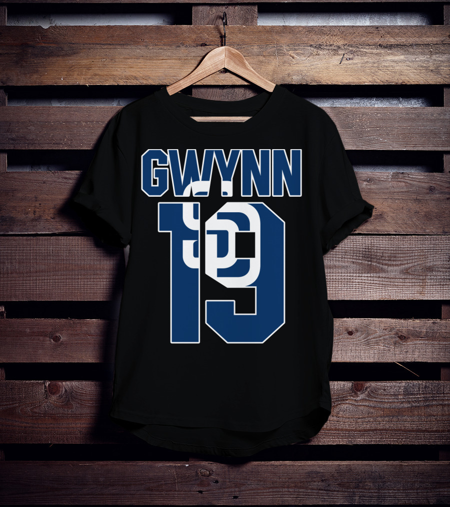 San Diego Padres Gwynn 19 Jersey T-Shirt