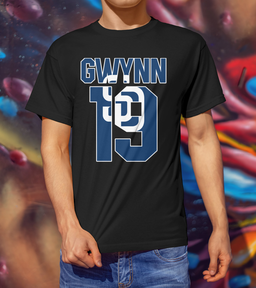 San Diego Padres Gwynn 19 Jersey T-Shirt