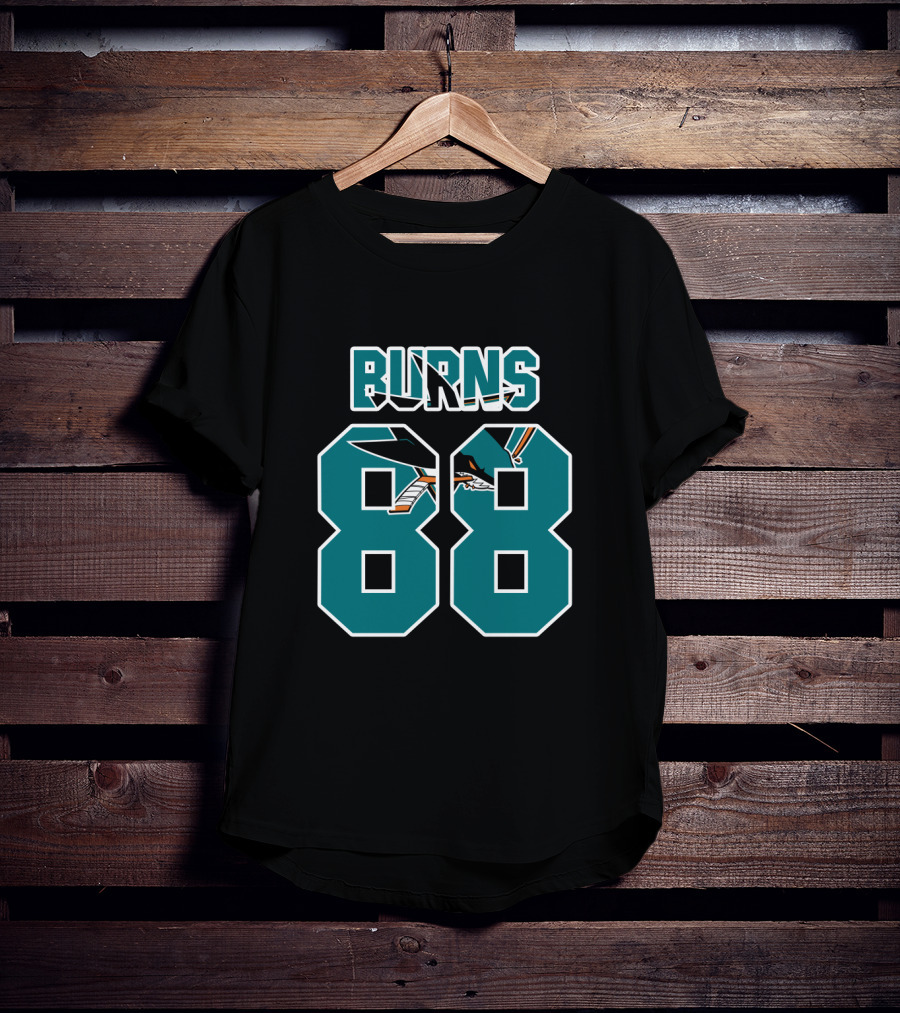San Jose Sharks Brent Burns 88 Hockey NHL T-Shirt