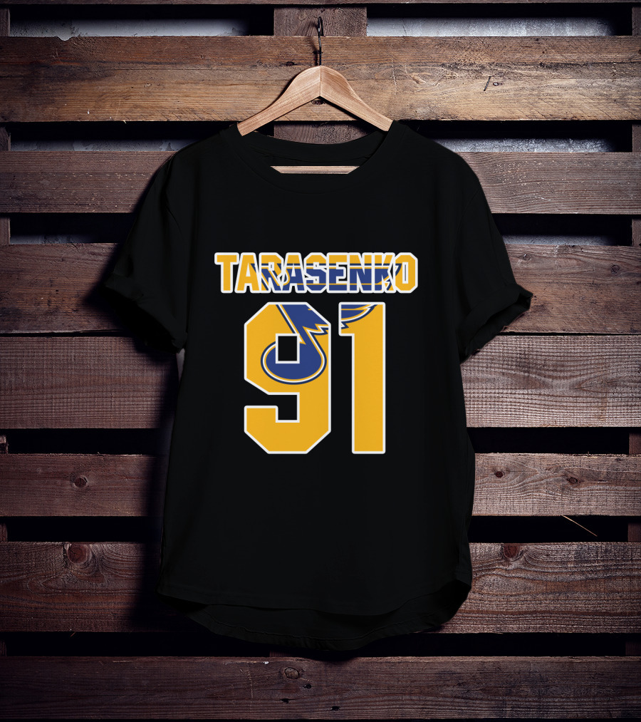 St Louis Blues Tarasenko 91 NHL Hockey Jersey T-Shirt