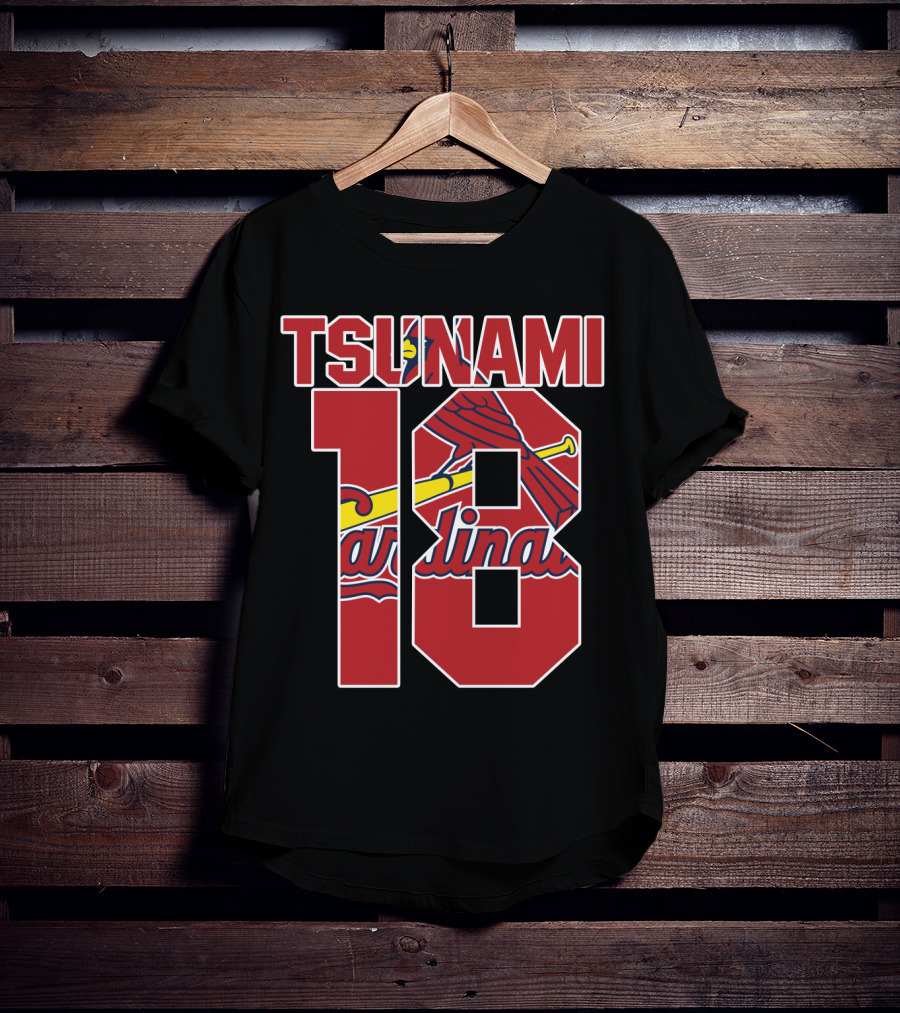 St. Louis Cardinals Tsunami 18 Carlos Martinez T-Shirt