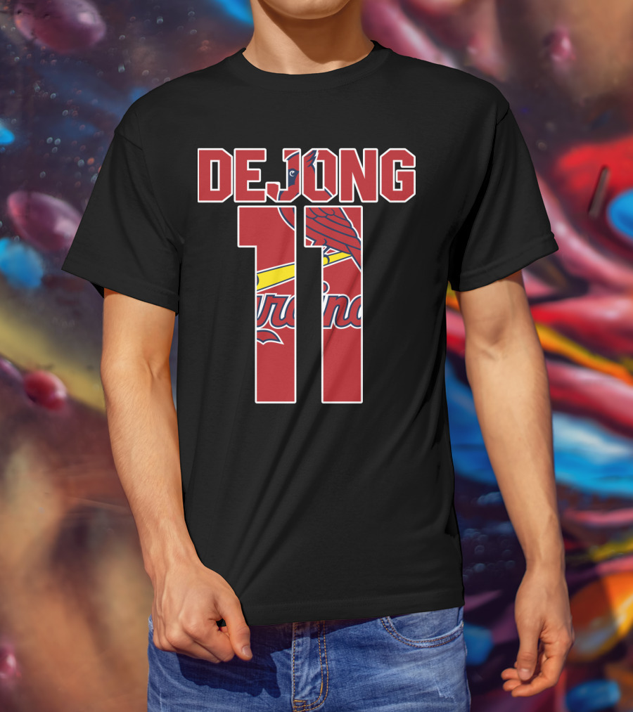 St. Louis Cardinals Paul Dejong 11 Jersey T-Shirt