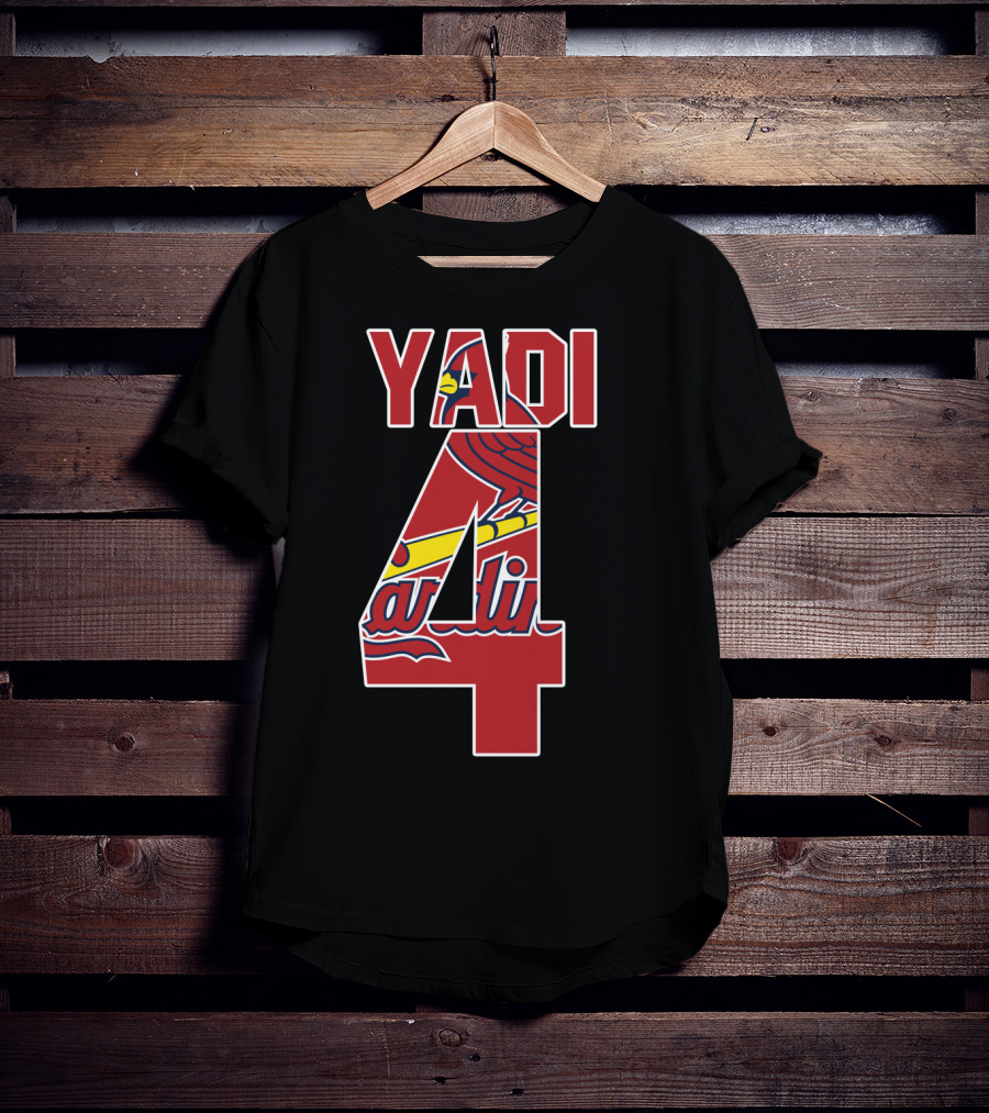 St. Louis Cardinals Yadier Molina Yadi 4 Jersey T-Shirt