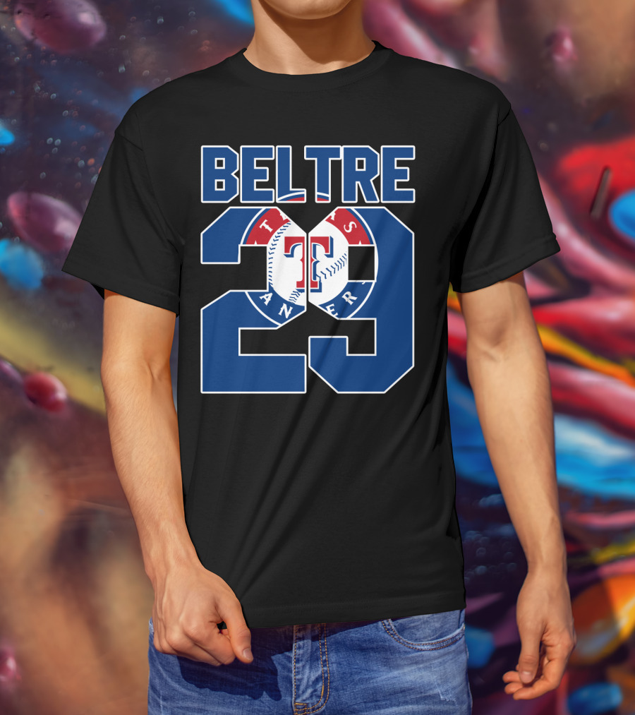 Beltre 29 Texas Rangers Baseball T-Shirt