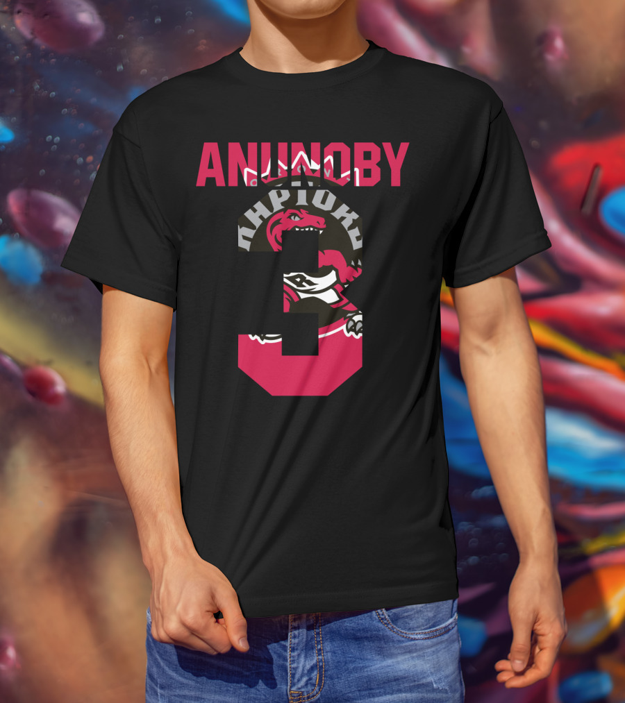 Toronto Raptors Anunoby 3 Nba T T-Shirt