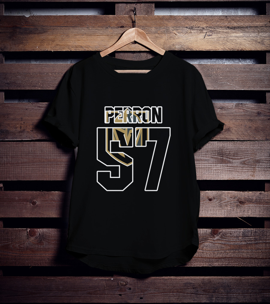 Vegas Golden Knights NHL David Perron 57 T-Shirt
