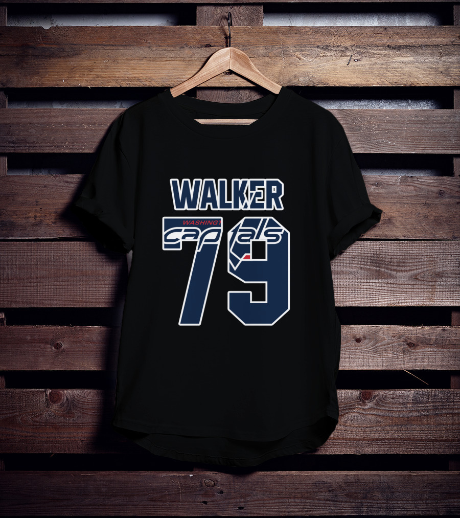 Washington Capitals Nathan Walker 79 NHL T-Shirt