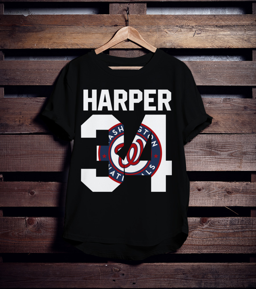 Harper 34 Washington Nationals T-Shirt