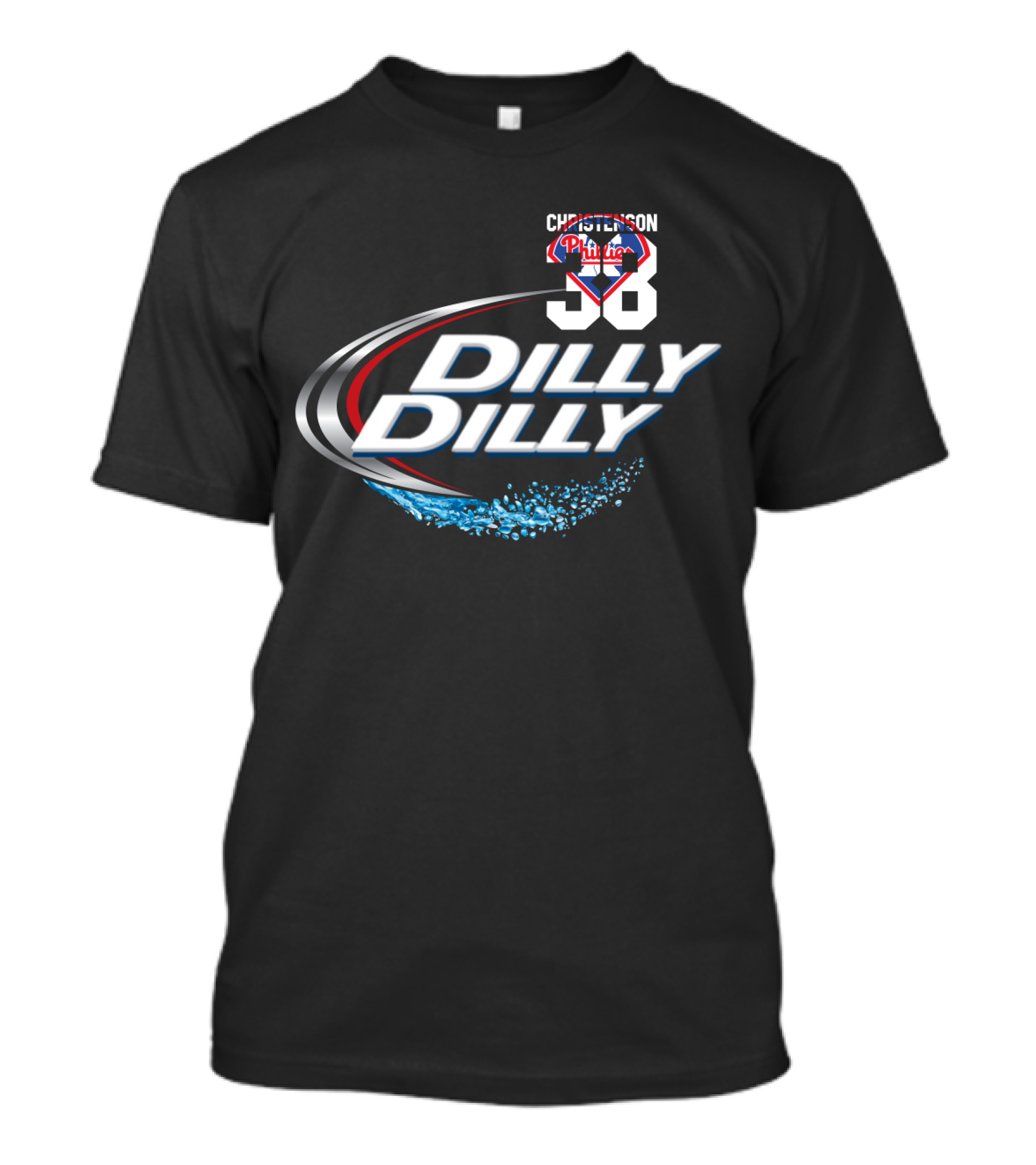 Christenson #38 Philadelphia Phillies Dilly Dilly 1981 T-Shirt