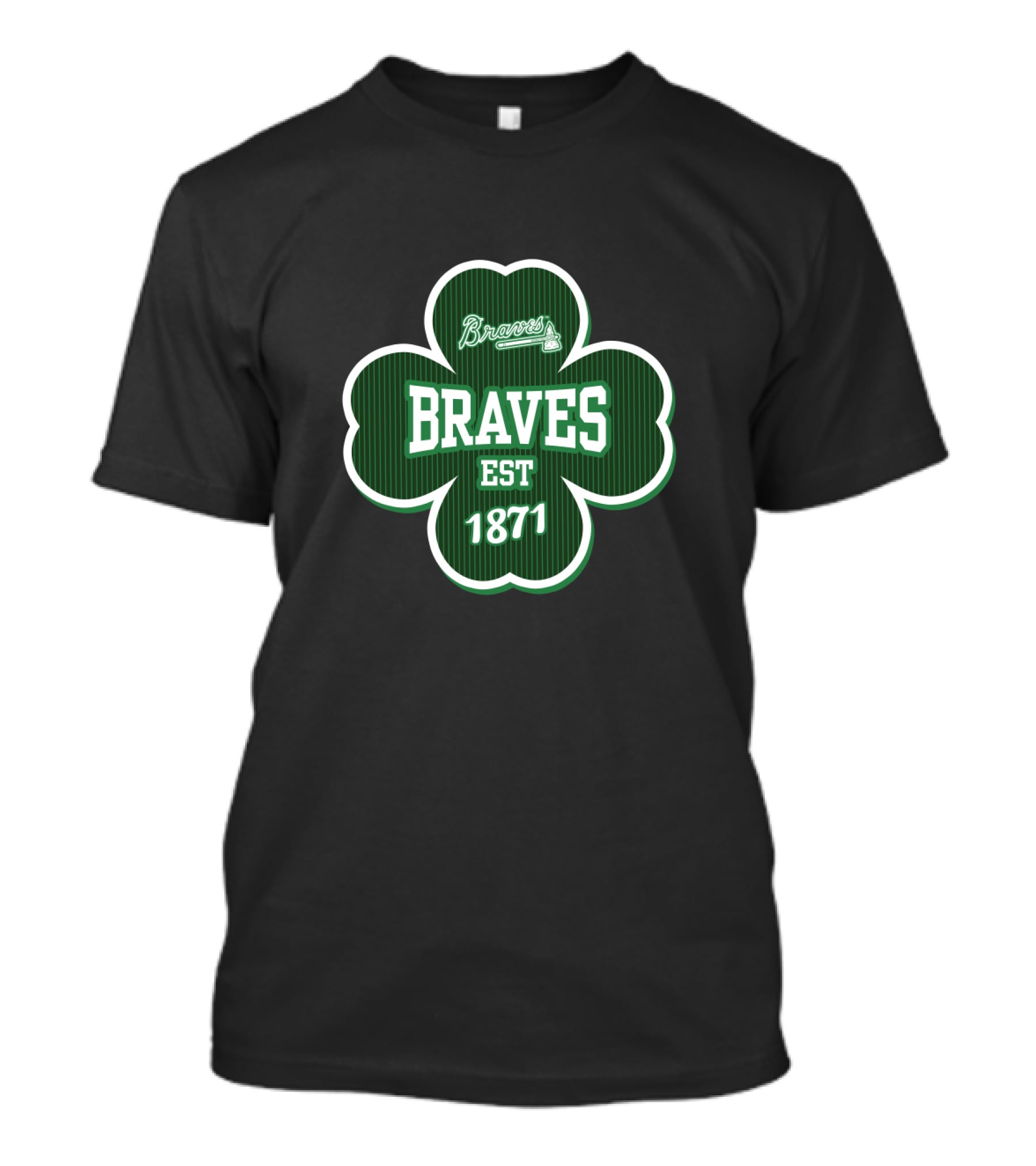 Braves Shamrock Est 1871 St. Patrick's Day T-Shirt