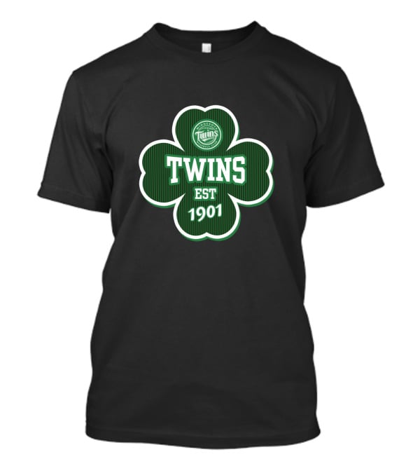 Minnesota Twins Shamrock EST 1901 St Patrick's Day T-Shirt