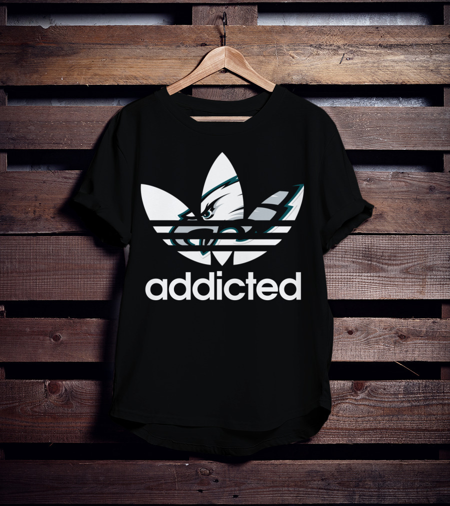 Philadelphia Eagles Addicted Nfl Fan T-Shirt