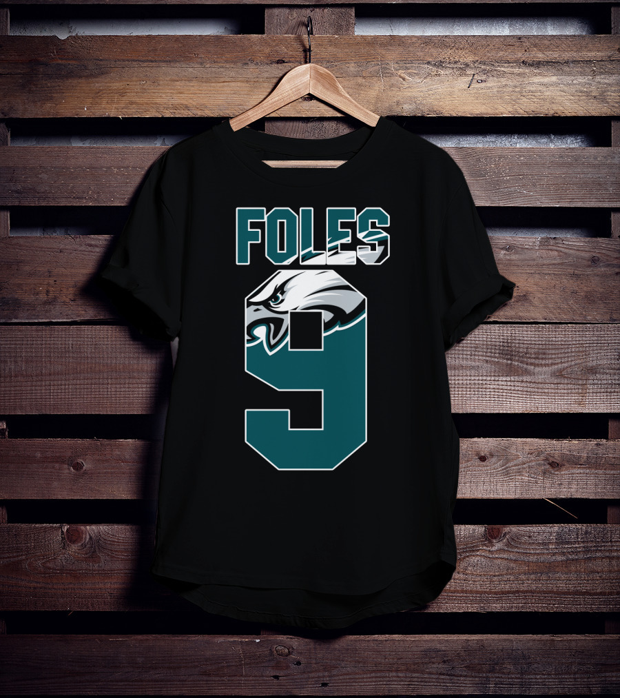 Philadelphia Eagles Nick Foles 9 Eagle T-Shirt