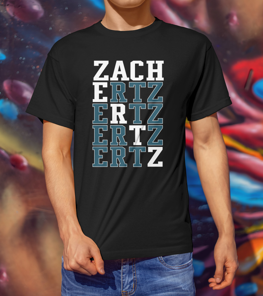 Philadelphia Eagles Zach Ertz Ertz Ertz Ertz Fan T-Shirt