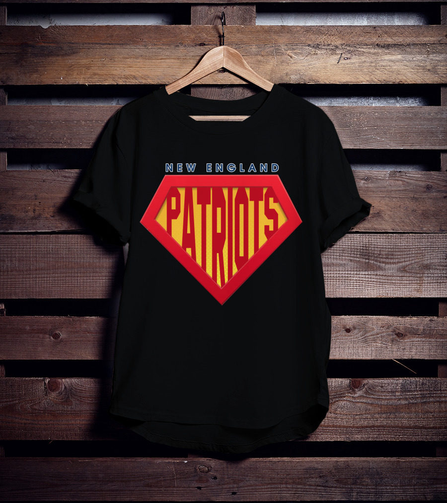 New England Patriots Super Logo For Fans Patriots T-Shirt