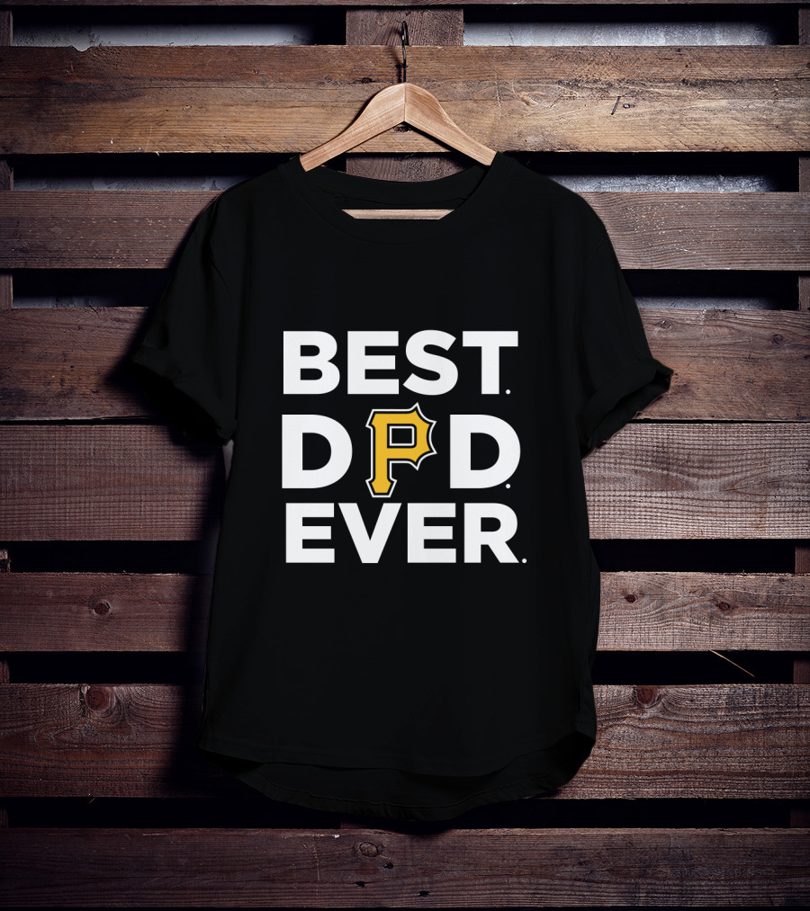 Best Pittsburgh Pirates Dad Ever P Logo Gift T-Shirt